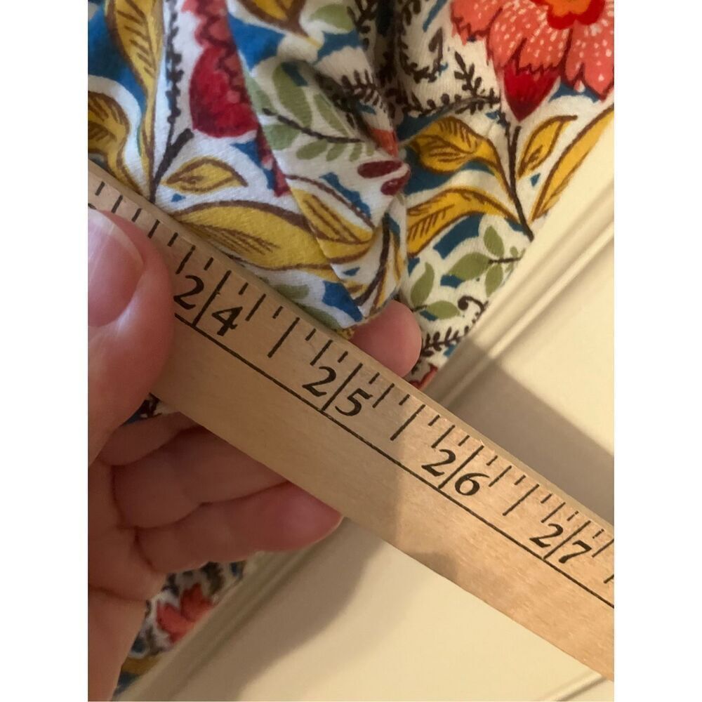 Talbots LS Floral Top 2X - Picture 6 of 7